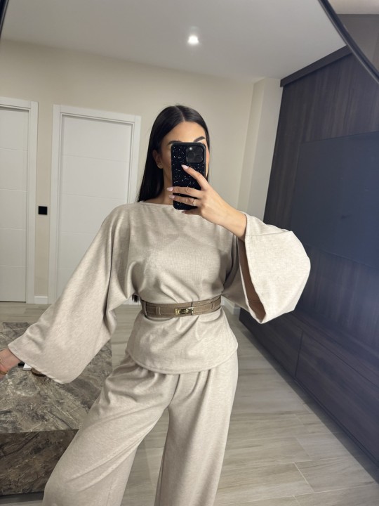 CONJUNTO PARÚ - BEIGE