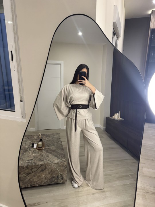 CONJUNTO PARÚ - BEIGE