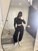 PANTALÓN JOGGER PUÑO - NEGRO