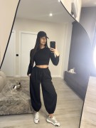 PANTALÓN JOGGER PUÑO - NEGRO