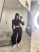 PANTALÓN JOGGER PUÑO - NEGRO