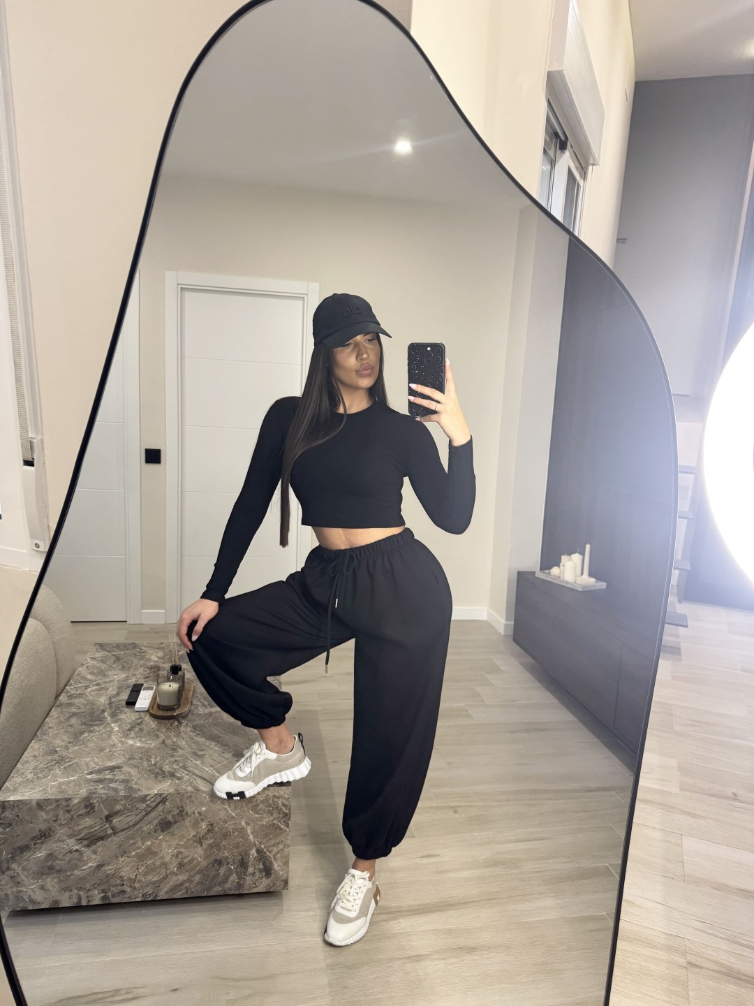 PANTALÓN JOGGER PUÑO - NEGRO