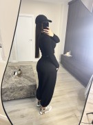 PANTALÓN JOGGER PUÑO - NEGRO