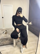 PANTALÓN JOGGER PUÑO - NEGRO