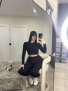 PANTALÓN JOGGER PUÑO - NEGRO