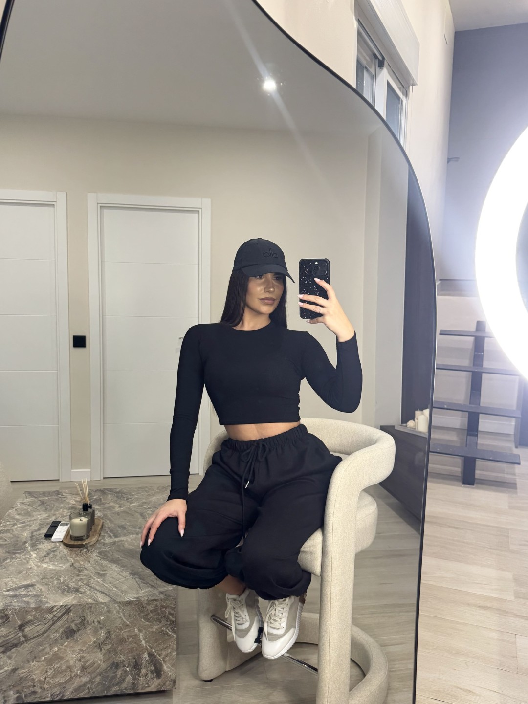 PANTALÓN JOGGER PUÑO - NEGRO