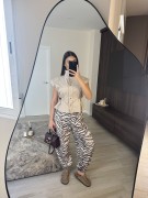 CHALECO PESPUNTES - BEIGE
