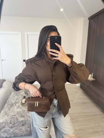 CHAQUETA KENYA - MARRÓN