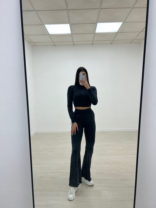 CONJUNTO CAMPANA LAVADO NEGRO