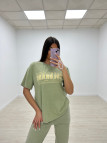 CAMISETA OVERSIZE LAVADA VERDE