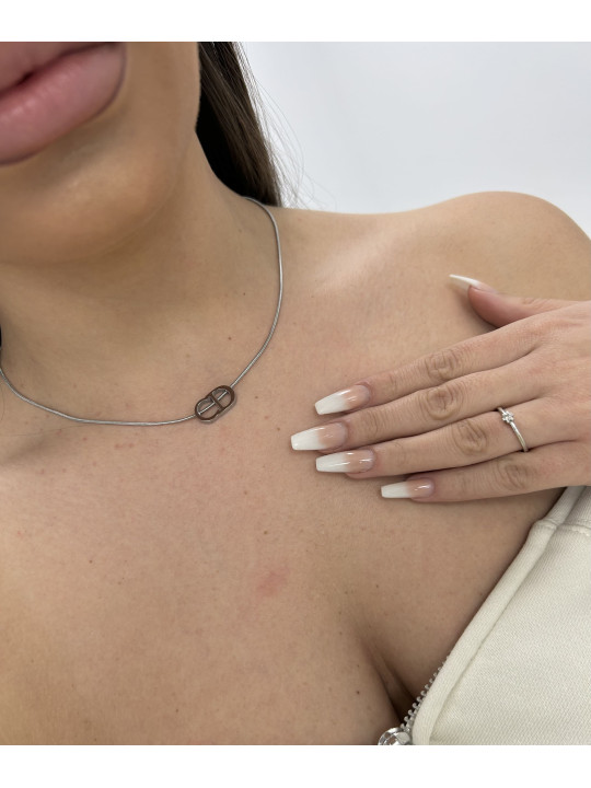 COLLAR CD PLATA