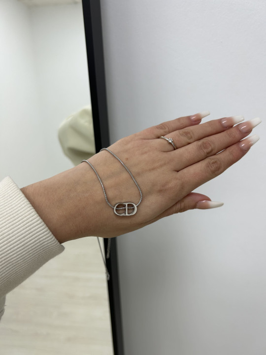 COLLAR CD PLATA